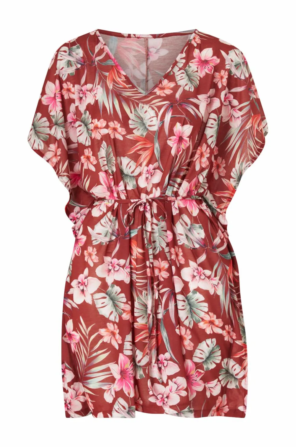 Ellos Collection Strandtunika Blomstret Sale