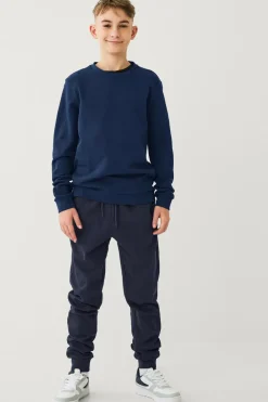 Ellos Basistøj|Sweatshirts & Hoodies>Collection Sweatshirt Crew Basic Mørkeblå