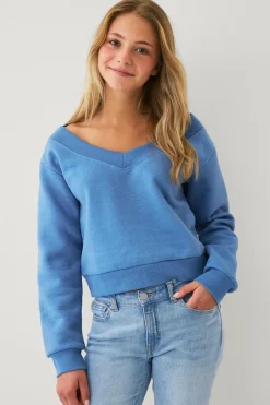 Ellos Sweatshirts & Hoodies>Collection Sweatshirt B Girl Blå