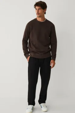 Ellos Collection Sweatshirt Mørkebrun Hot