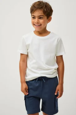 Ellos Shorts>Collection Sweatshorts Viktor Marineblå