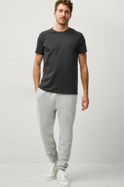 Ellos Collection Sweatbukser Ridge Gråmeleret Online