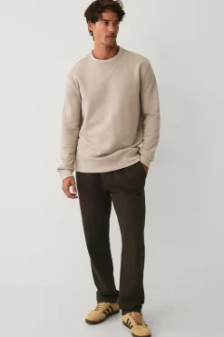 Ellos Basistøj|Nattøj & Homewear>Collection Sweatshirt Lys beigemeleret