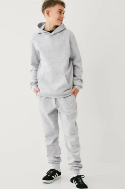 Ellos Collection Sweatbukser Basic Lysegrå melange Online