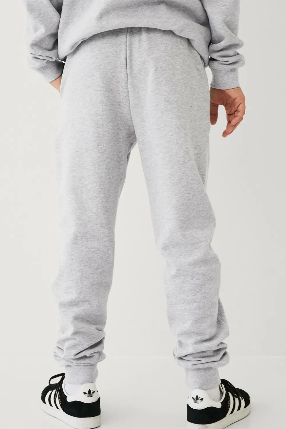 Ellos Collection Sweatbukser Basic Lysegrå melange Online