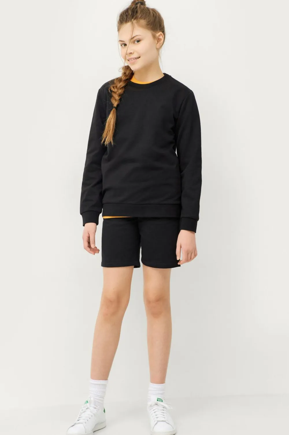 Ellos Basistøj>Collection Sweatshirt Crew Basic Sort