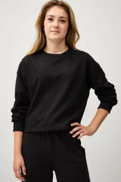 Ellos Sweatshirts & Hoodies>Collection Sweatshirt Ines B Girl Sort