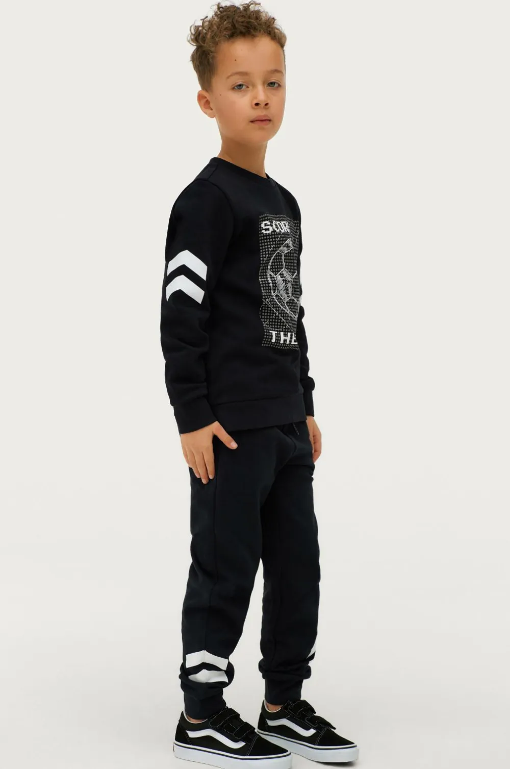 Ellos Collection Sweatbukser Aidan Sort Discount