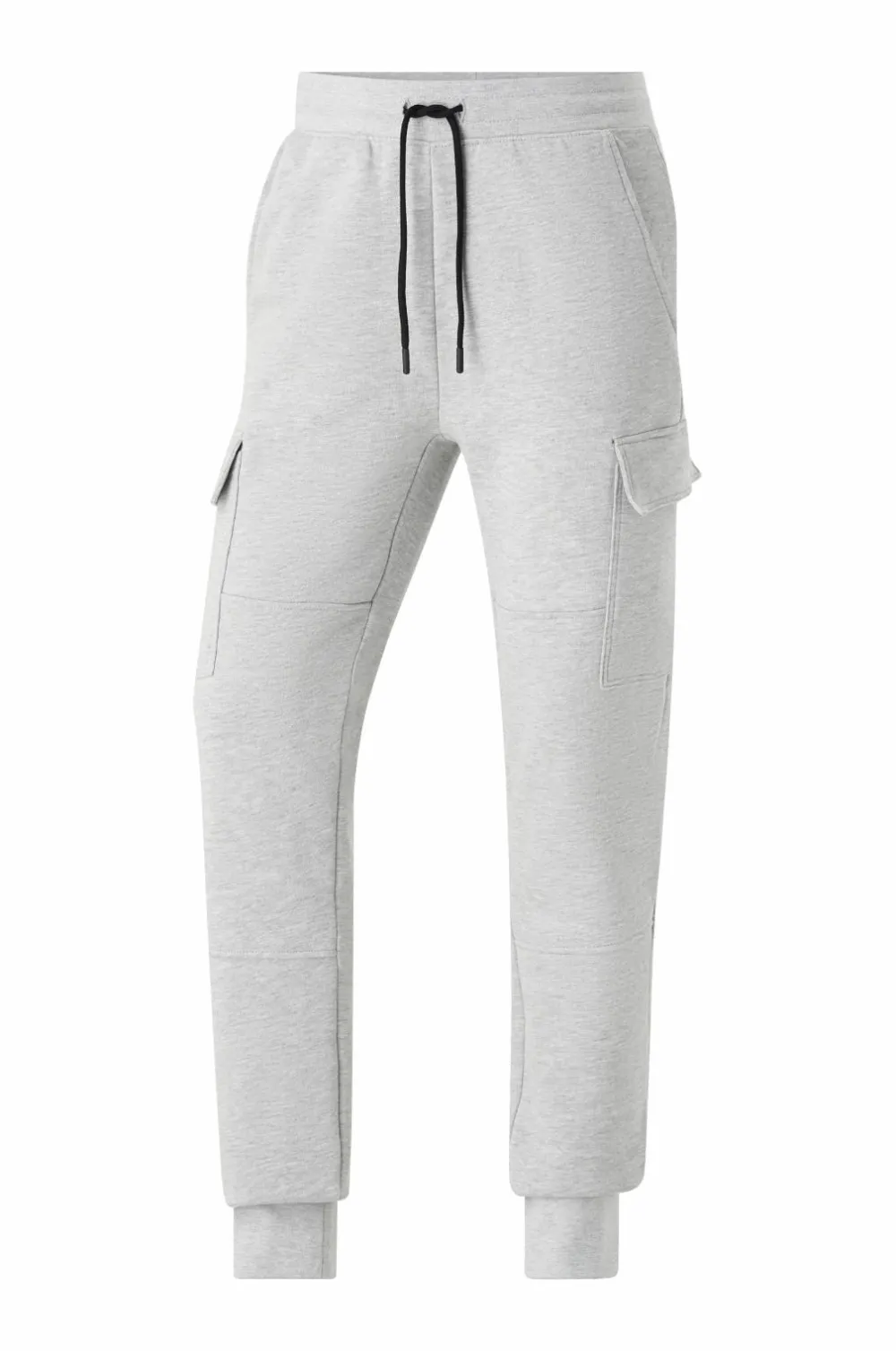 Ellos Bukser>Collection Sweatbukser med benlommer Lysegråmeleret