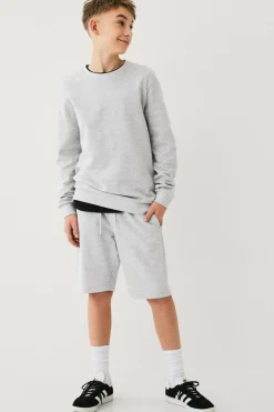 Ellos Basistøj|Shorts>Collection Sweatshorts Basic Gråmeleret
