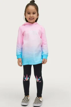 Ellos Collection Sweatkjole Unicorn Turkis pink mønstret Sale