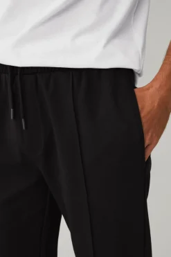 Ellos Collection Sweatpants med pressefolder sort Sale