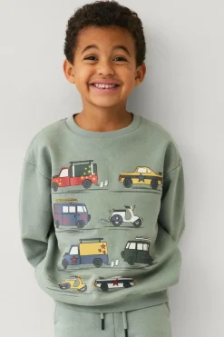 Ellos Sweatshirts & Hoodies>Collection Sweatshirt Lysegrøn