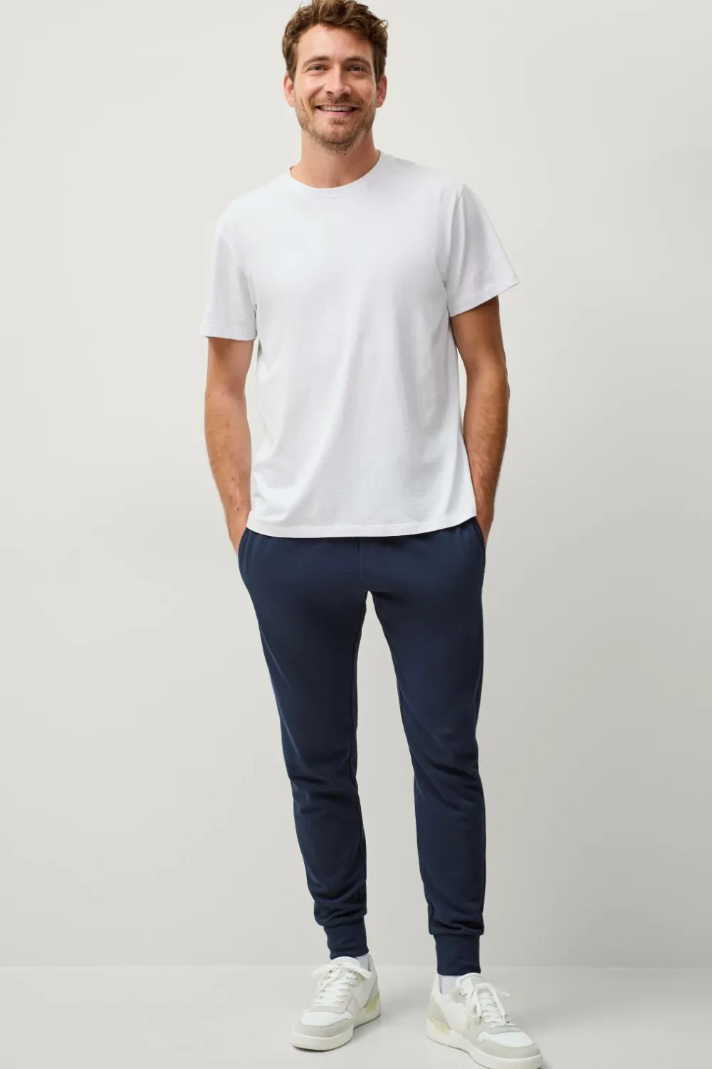 Ellos Basistøj|Nattøj & Homewear>Collection Sweatbukser Ridge Marineblå