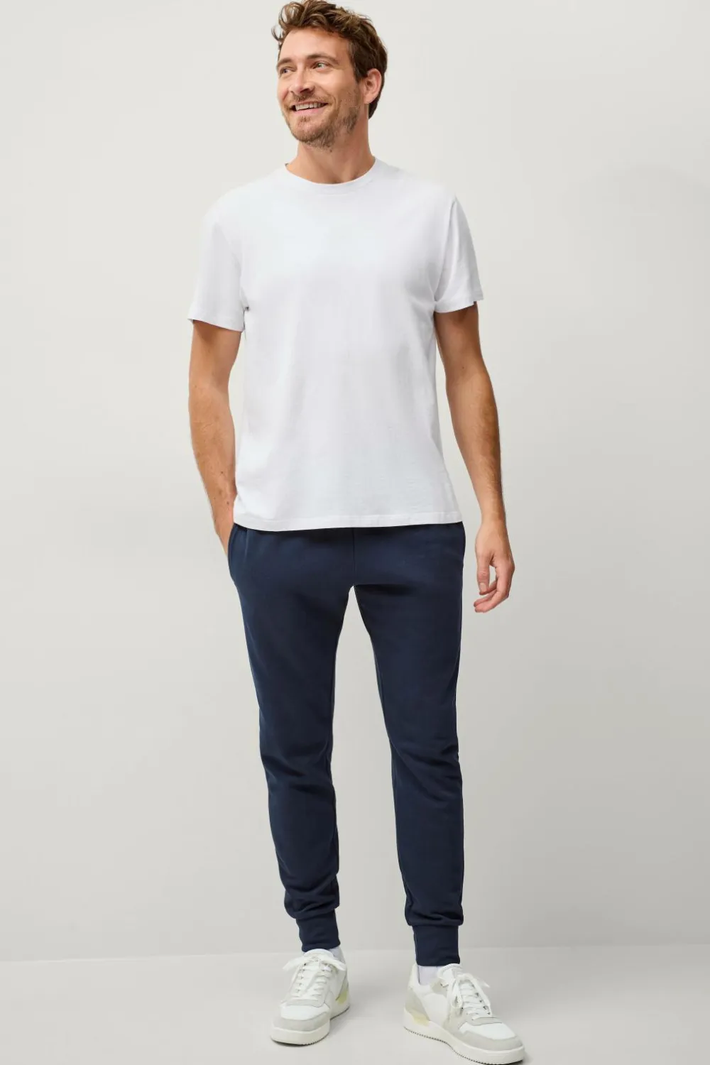 Ellos Basistøj|Nattøj & Homewear>Collection Sweatbukser Ridge Marineblå