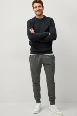 Ellos Basistøj|Nattøj & Homewear>Collection Sweatbukser Ridge Mørk gråmeleret