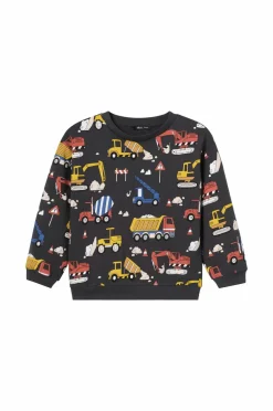 Ellos Collection Sweatshirt med print Marineblå mønstret New