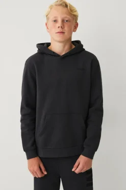 Ellos Collection Sweatshirt med hætte og print Anthracitgrå Sale