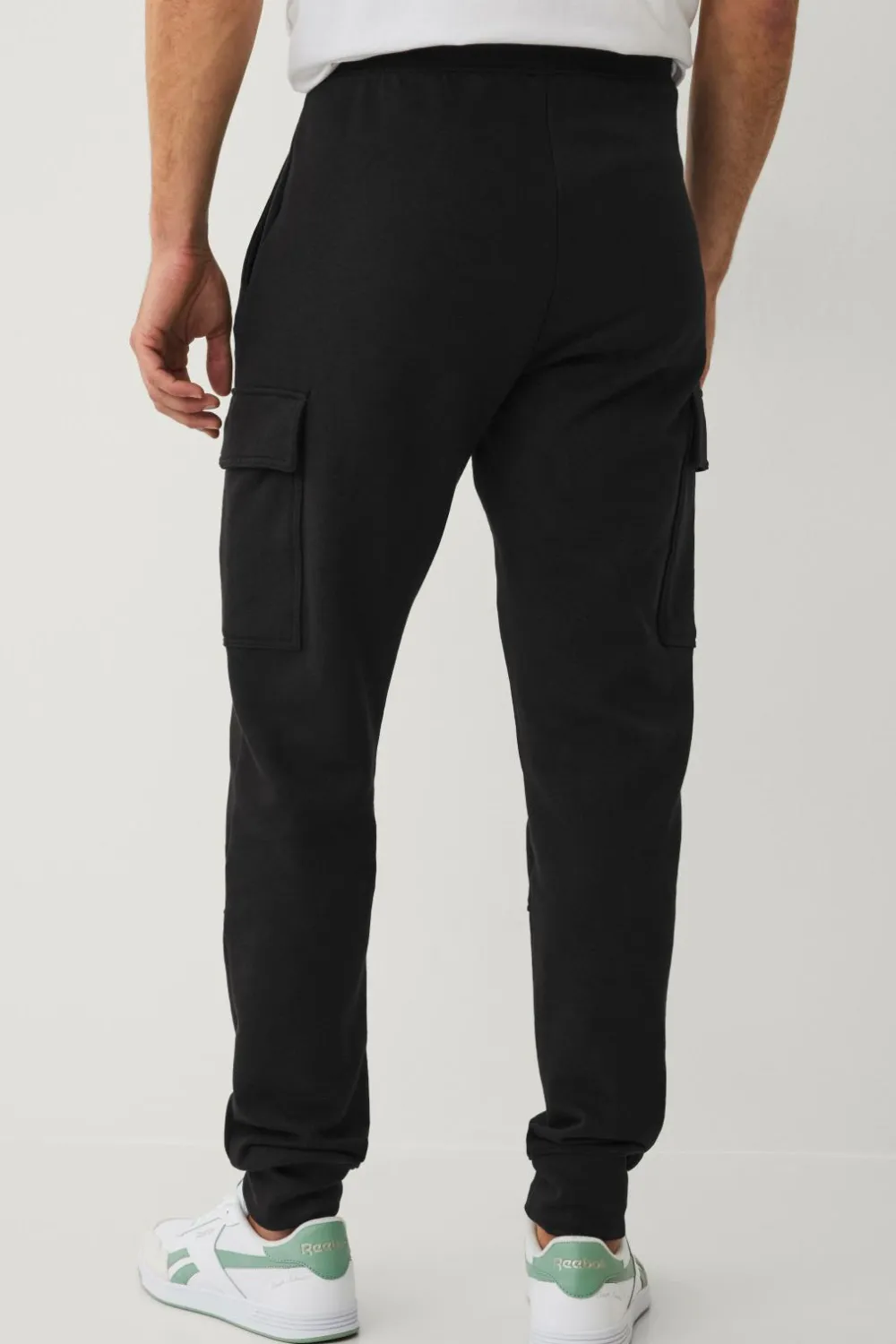 Ellos Bukser>Collection Sweatbukser med benlommer Sort