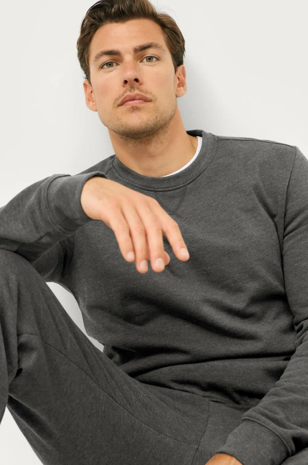 Ellos Basistøj|Nattøj & Homewear>Collection Sweatshirt Antracitgrå