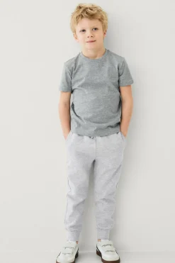 Ellos Basistøj|Bukser & Leggings>Collection Sweatbukser Basic Lysegrå melange