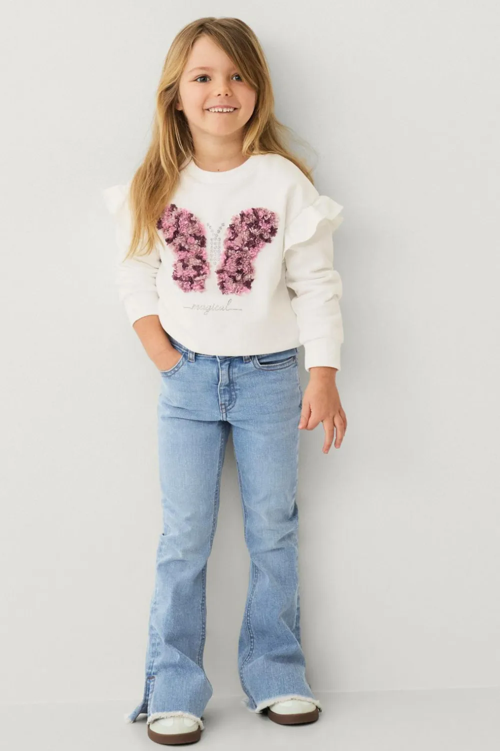 Ellos Collection sweatshirt Offwhite Online