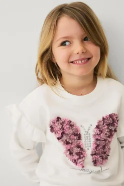 Ellos Collection sweatshirt Offwhite Online