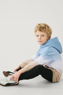 Ellos Collection Sweatshirt Blå/beige tie-dye New