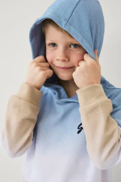 Ellos Collection Sweatshirt Blå/beige tie-dye New