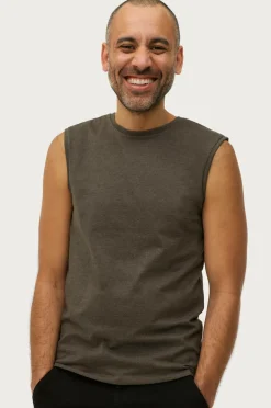 Ellos Basistøj|T-Shirts & Tanktoppe>Collection Tanktop Kent Antracitgrå