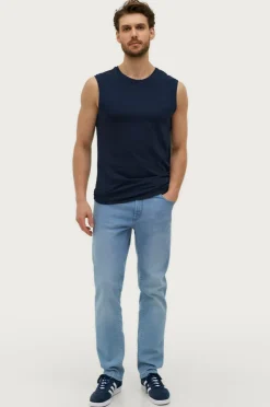 Ellos Collection Tanktop Kent Marineblå Online