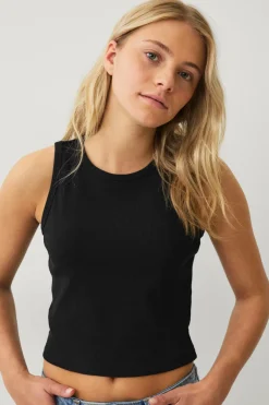 Ellos Toppe & T-Shirts>Collection Tanktop Helle Sort