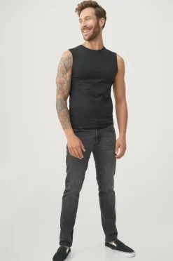 Ellos Basistøj|T-Shirts & Tanktoppe>Collection Tanktop Kent Sort