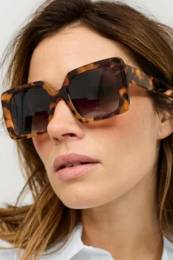 Ellos Solbriller>Collection Tonet solbriller Skildpaddemønstret