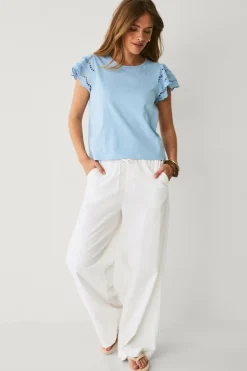 Ellos Toppe & Tank-Toppe>Collection Top Blå