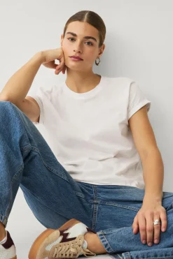 Ellos Basistøj>Collection Top Hvid