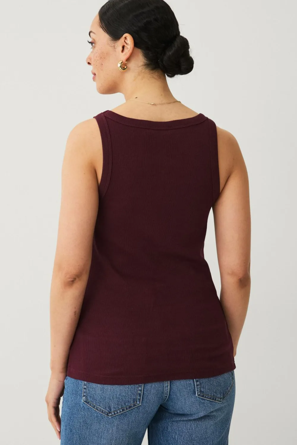 Ellos Collection Top Vinrød Clearance