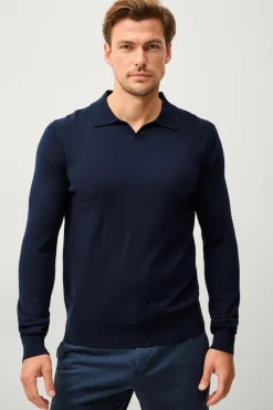 Ellos Trøjer>Collection Trøje Ethan Marineblå