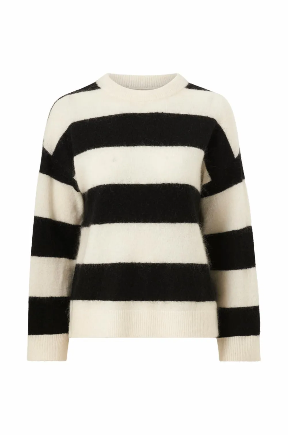 Ellos Collection Trøje Hilda Sort/hvid Discount