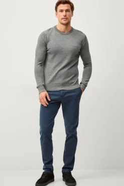 Ellos Collection Trøje Aron Gråmeleret New