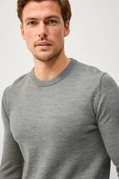 Ellos Collection Trøje Aron Gråmeleret New