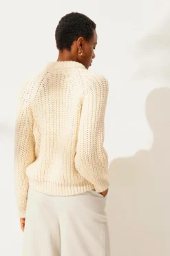 Ellos Collection Trøje Jennifer Naturlig hvid Best