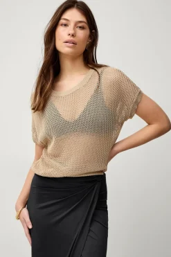 Ellos Collection Trøje Nilla Beige Hot