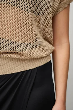 Ellos Collection Trøje Nilla Beige Hot