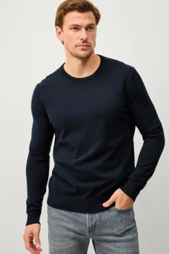 Ellos Trøjer>Collection Trøje Elias Marineblå