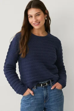 Ellos Trøjer & Cardigans>Collection Trøje Marineblå