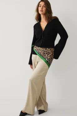 Ellos Collection Tørklæde Leo mønstret Online