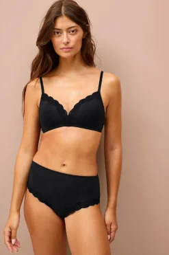 Ellos Trusser>Collection Trusser med brasiliansk snit 3-pak Sort rosa lilla solid