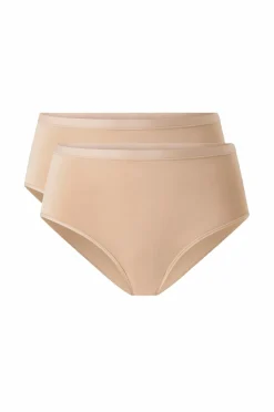 Ellos Trusser>Collection Trusser med brasiliansk snit 2-pak Beige