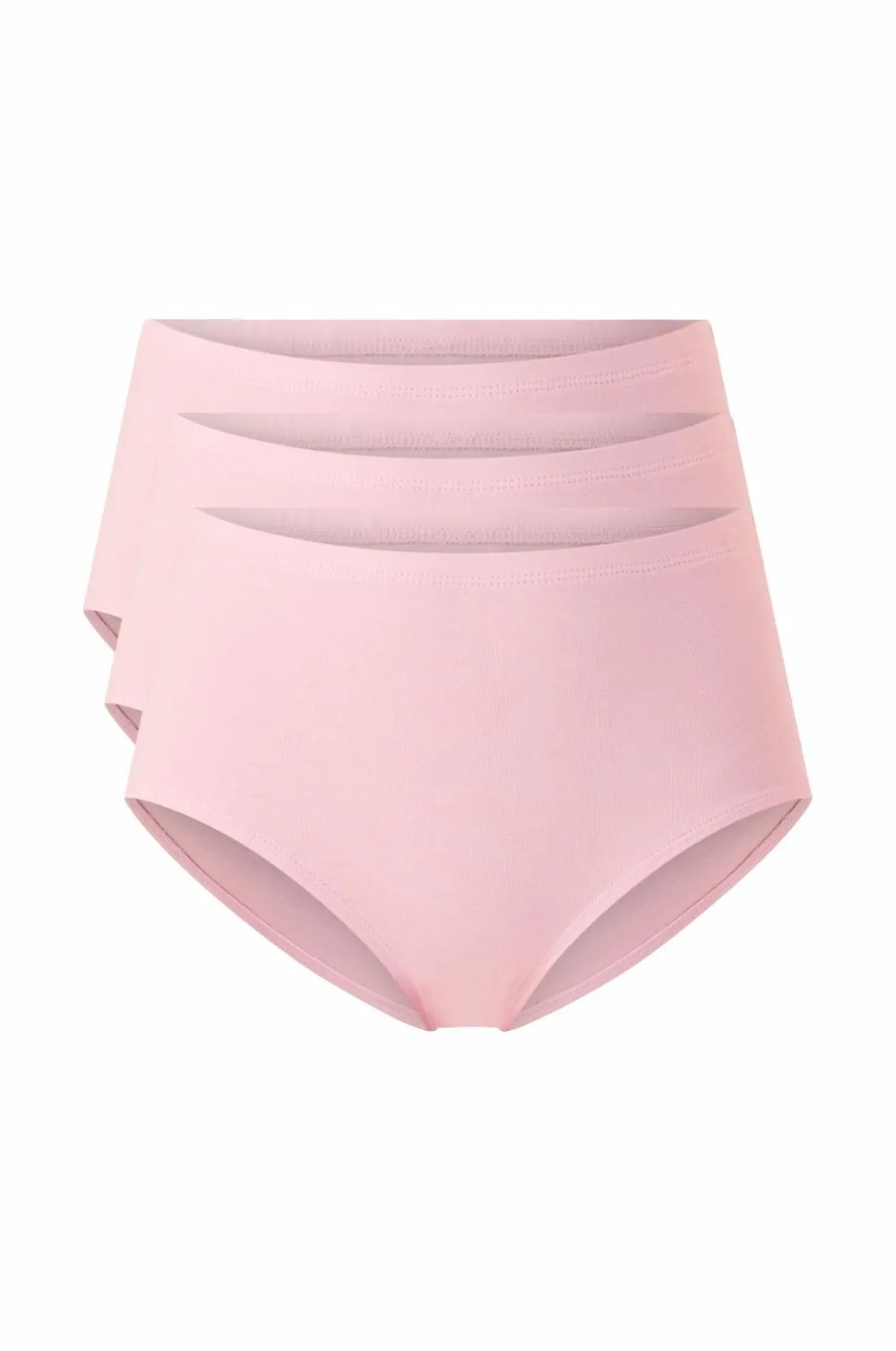 Ellos Trusser>Collection Trusse Maja 3-pak Lys rosa+hvid+svart